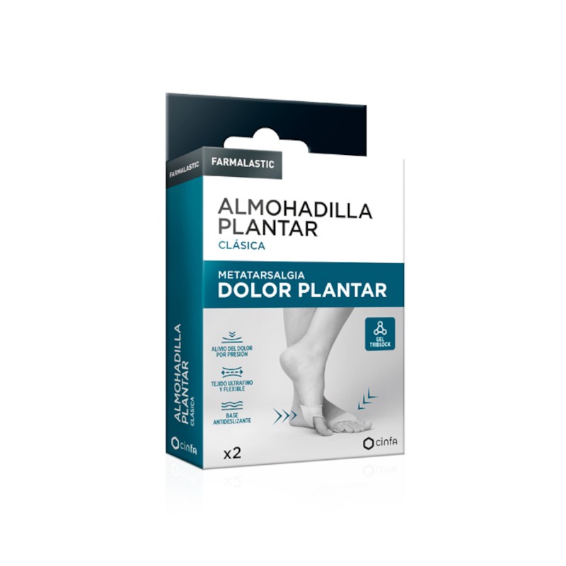 FARMALASTIC Coussin Élastique Petite Taille 2 Unités
