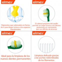 ELMEX Junior Anticaries Manual Toothbrush