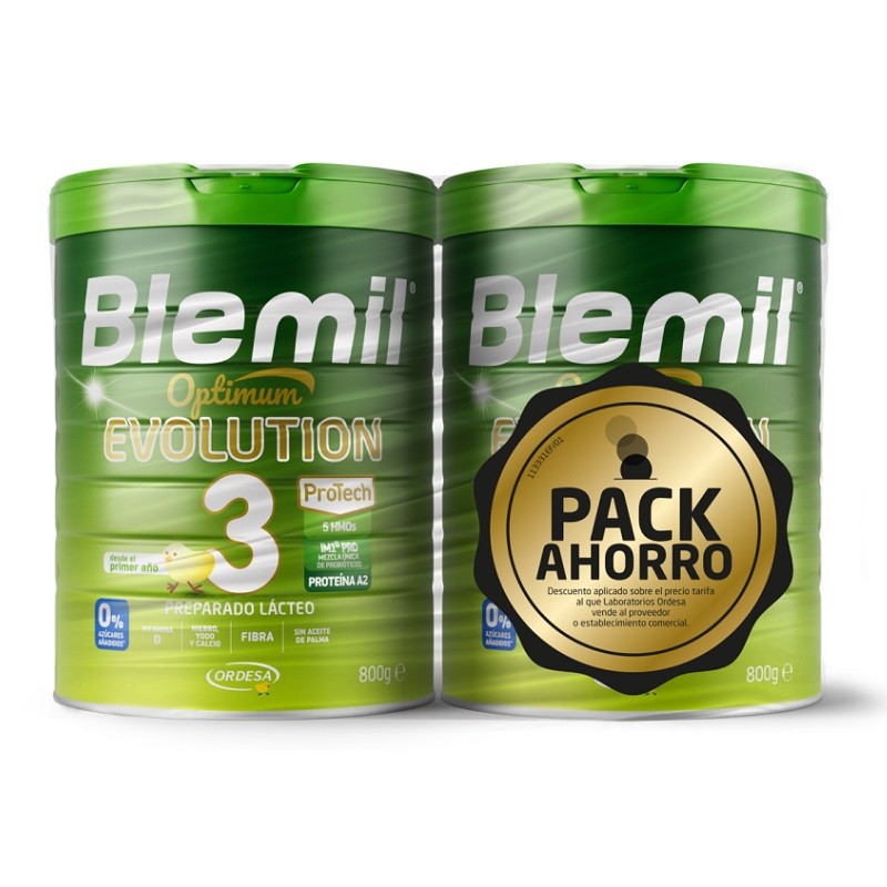 BLEMIL 3 Optimum Evolution DUPLO 2x800gr 【SPARKPAKET】