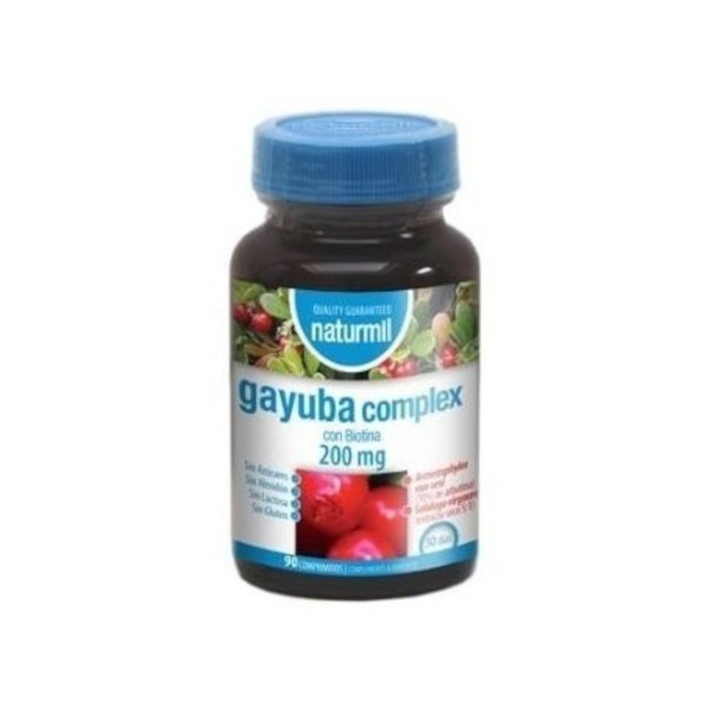 Naturmil Complexe de Busserole avec Biotine 200 mg 90 Comprimés