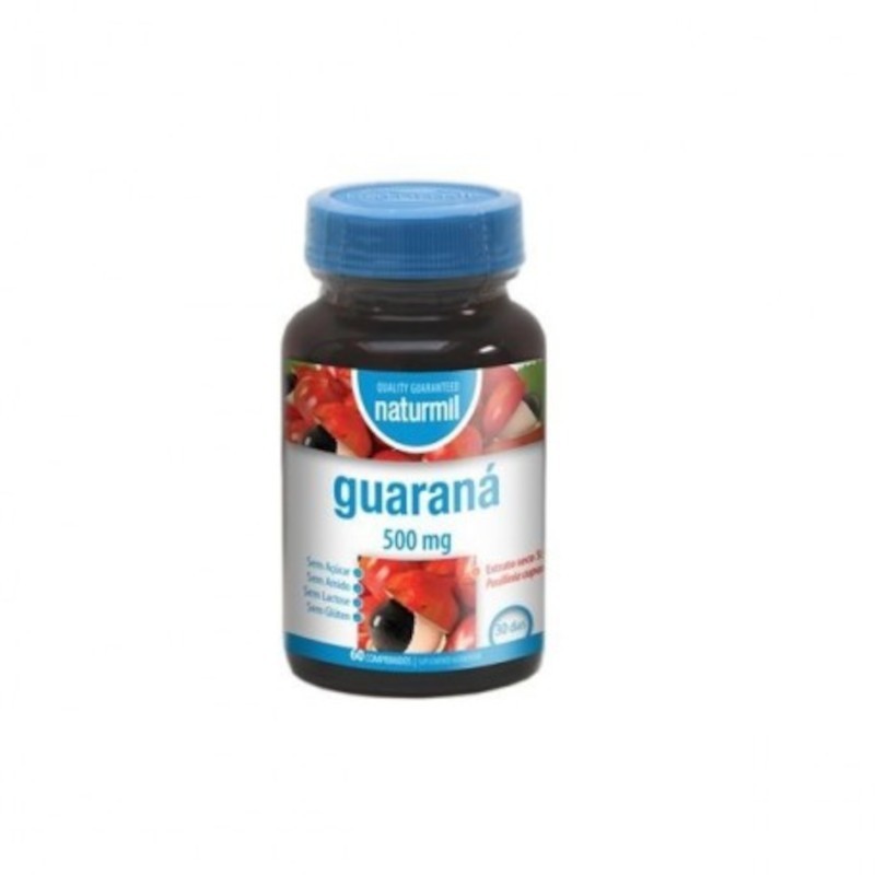 Naturmil Guarana 500 mg 120 Comprimés