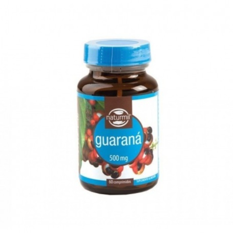 Naturmil Guaraná 500 mg 60 Comprimidos