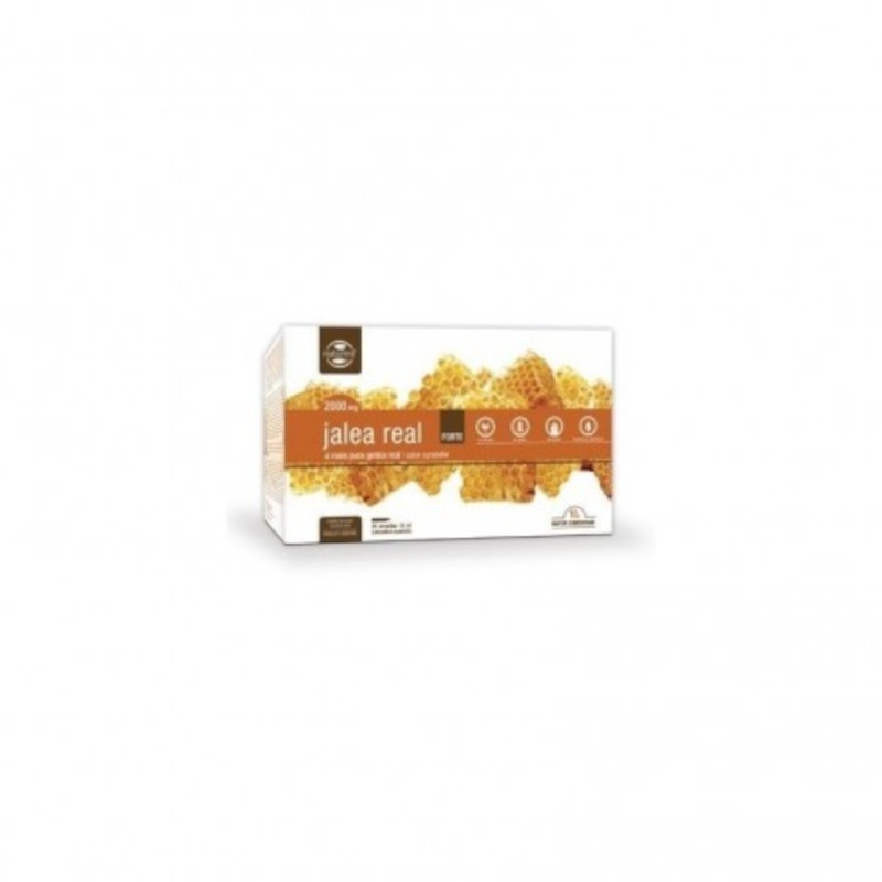 Naturmil Gelée Royale Forte 2000 mg 20 Ampoules Naturmil Gelée Royale Forte 2000 mg 20 Ampoules