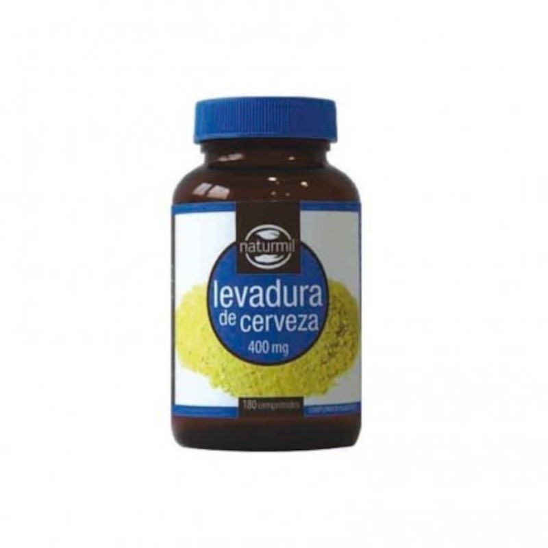 Naturmil Levure de Bière 400 mg 180 Comprimés
