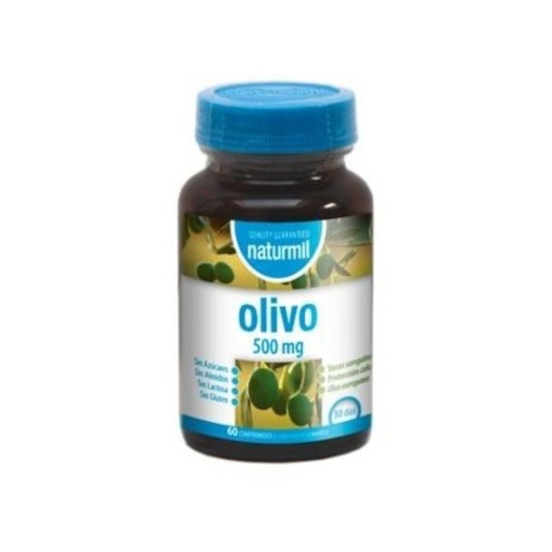 Naturmil Olivo 500 mg 60 Comprimés