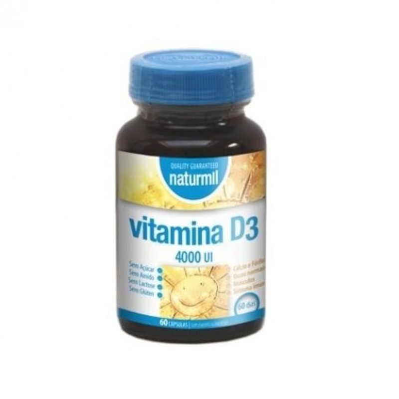 Naturmil Vitamin D3 4000 IU 60 Capsules