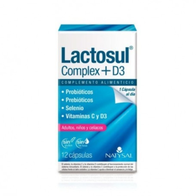 Natysal Lactosul Complex + D3 20 Kapseln Natysal Lactosul Complex + D3 20 Kapseln