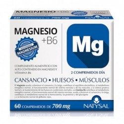 Natysal Magnésio + B6 700 mg 60 comprimidos