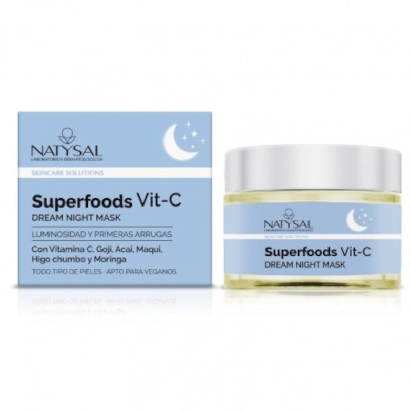 Natysal Superfoods Vit C Dream Maschera Notte 50 ml Natysal Superfoods Vit C Dream Maschera Notte 50 ml