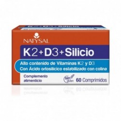 Natysal Vitamin K2 + D3 + Silicon 60 Tablets