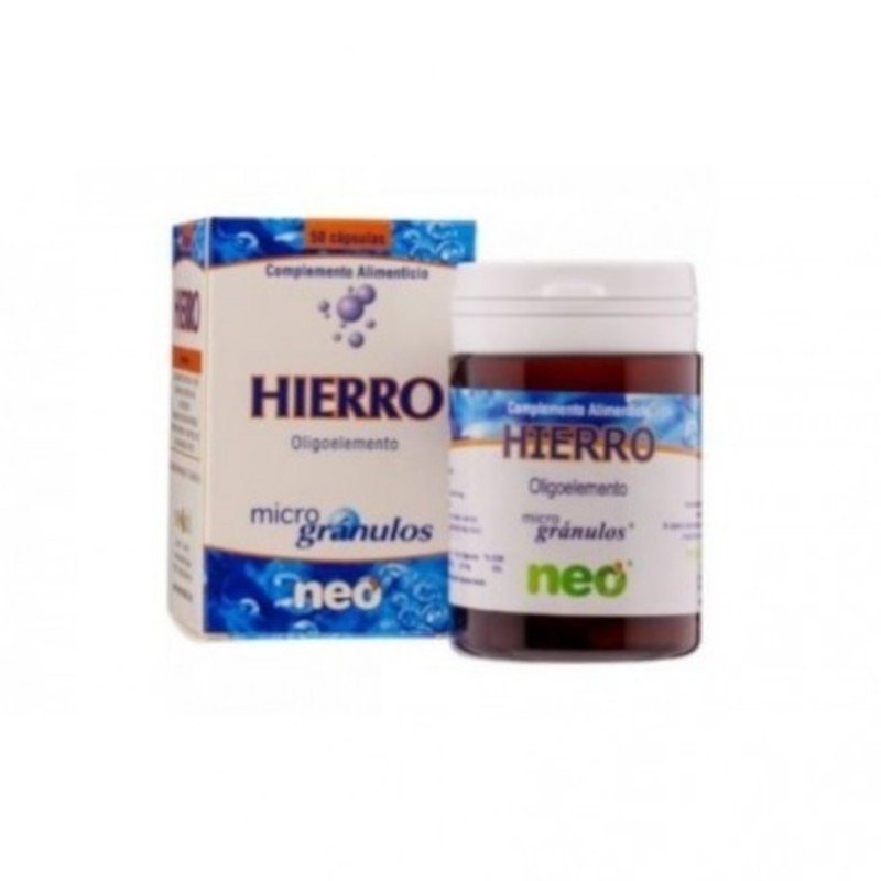 Neo Hierro Microgránulos 50 Cápsulas