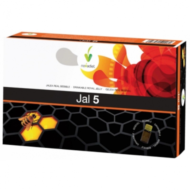 Novadiet Jal-5 Royal Jelly 20 Ampoules Novadiet Jal-5 Royal Jelly 20 Ampoules