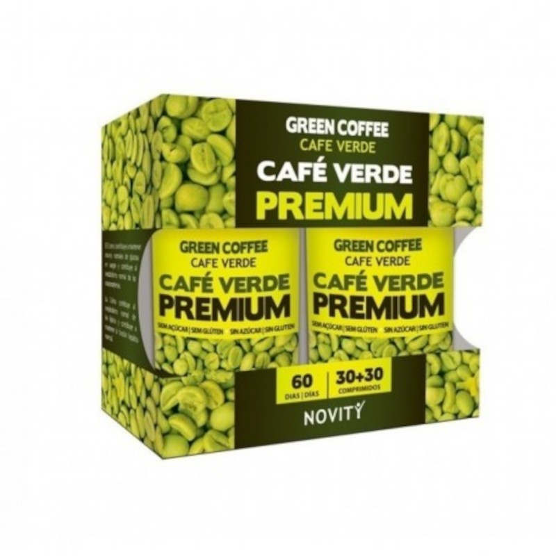Novity Café Vert Premium Duplo 2x30 Comprimés Novity Café Vert Premium Duplo 2x30 Comprimés