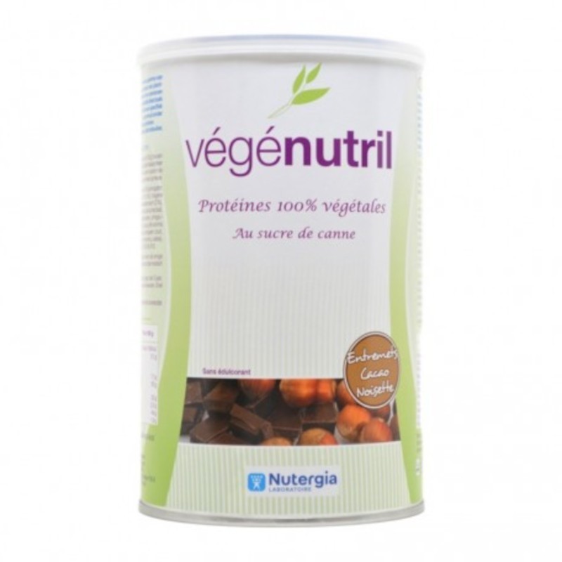 Nutergia Vegenutril Cocoa Hazelnut Jar 300 gr