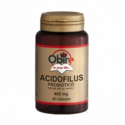 Obire Acidofilus 400 mg 90 Cápsulas