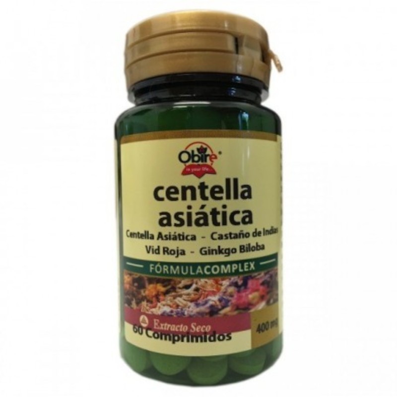 Obire Centella Asiatica Complex 400 mg Dry Extract 60 Capsules Obire Centella Asiatica Complex 400 mg Dry Extract 60 Capsules