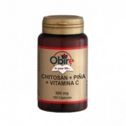 Obire Chitosán + Piña + Vitamina C 100 Cápsulas