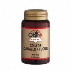 Obire Cola de Caballo + Fucus 400 mg 90 Cápsulas