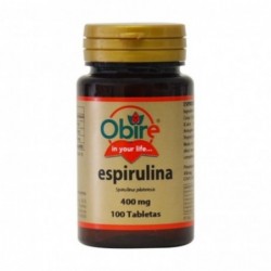 Obire espirulina 400 mg 100 comprimidos