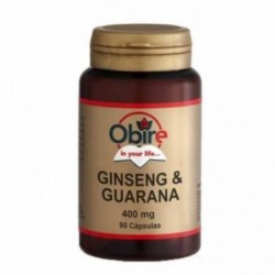 Obire Ginseng + Guaraná 400 mg 90 Cápsulas