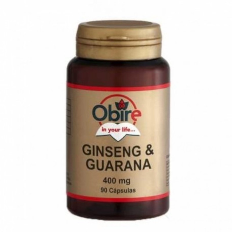Obire Ginseng+Guarana 400 mg 90 Kapseln