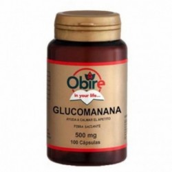 Obire Glucomanano 500 mg 100 Cápsulas