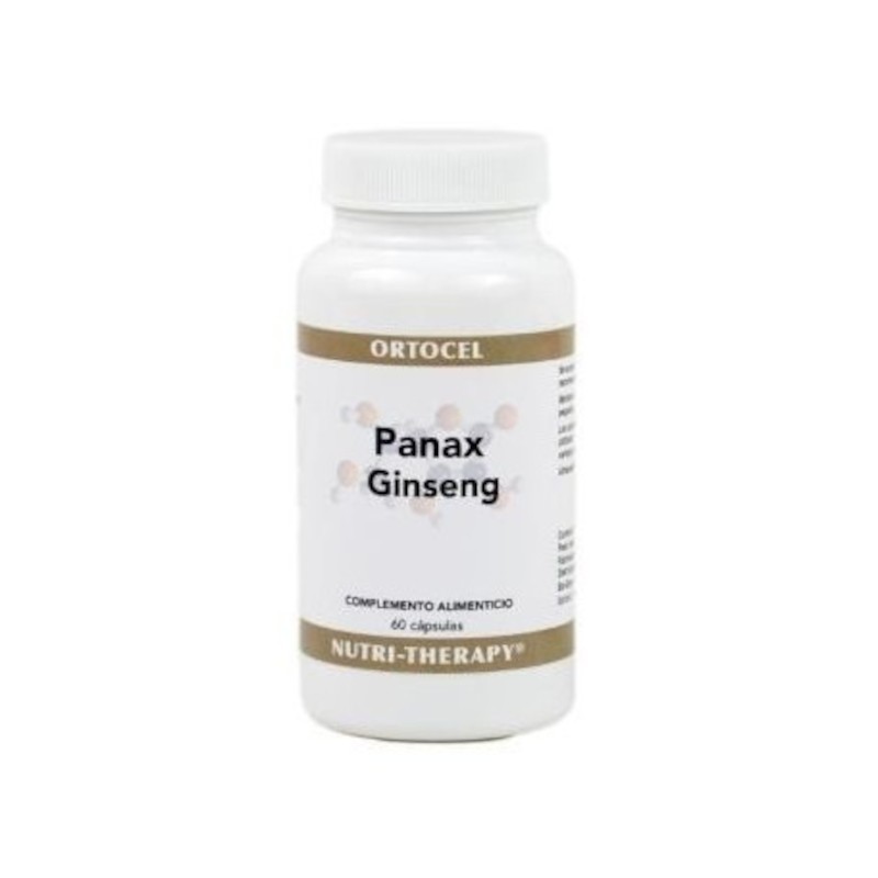 Ortocel Nutri-Therapy Panax Ginseng 60 Cápsulas