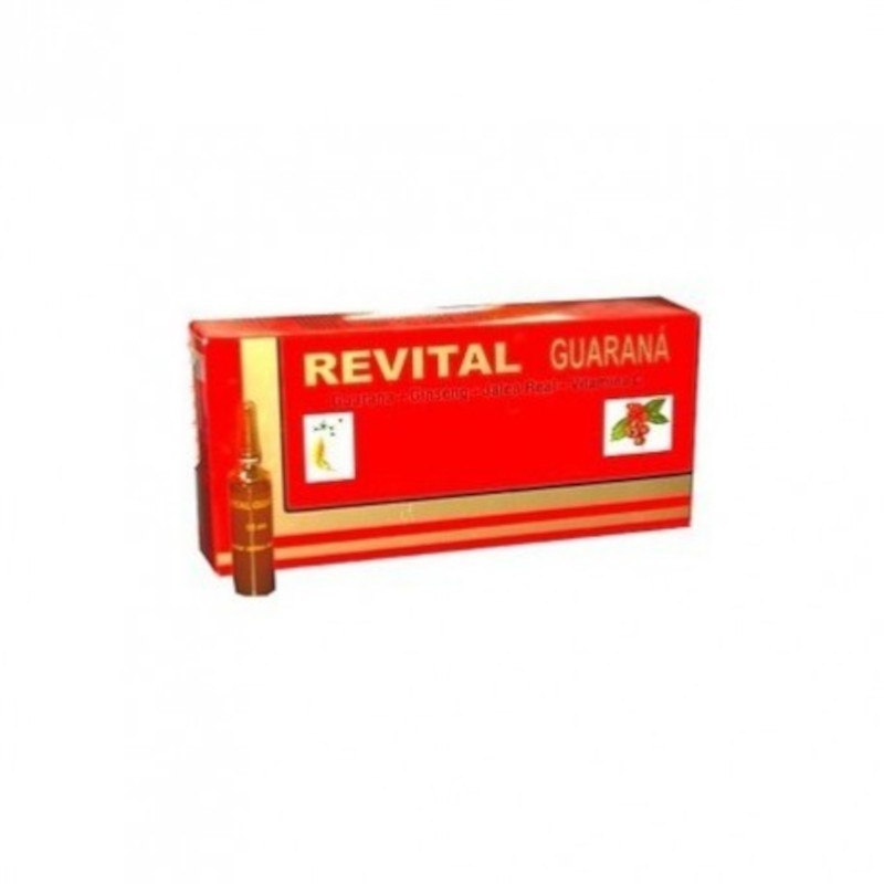 Pharma Otc Revital Guaraná 20 Ampolas