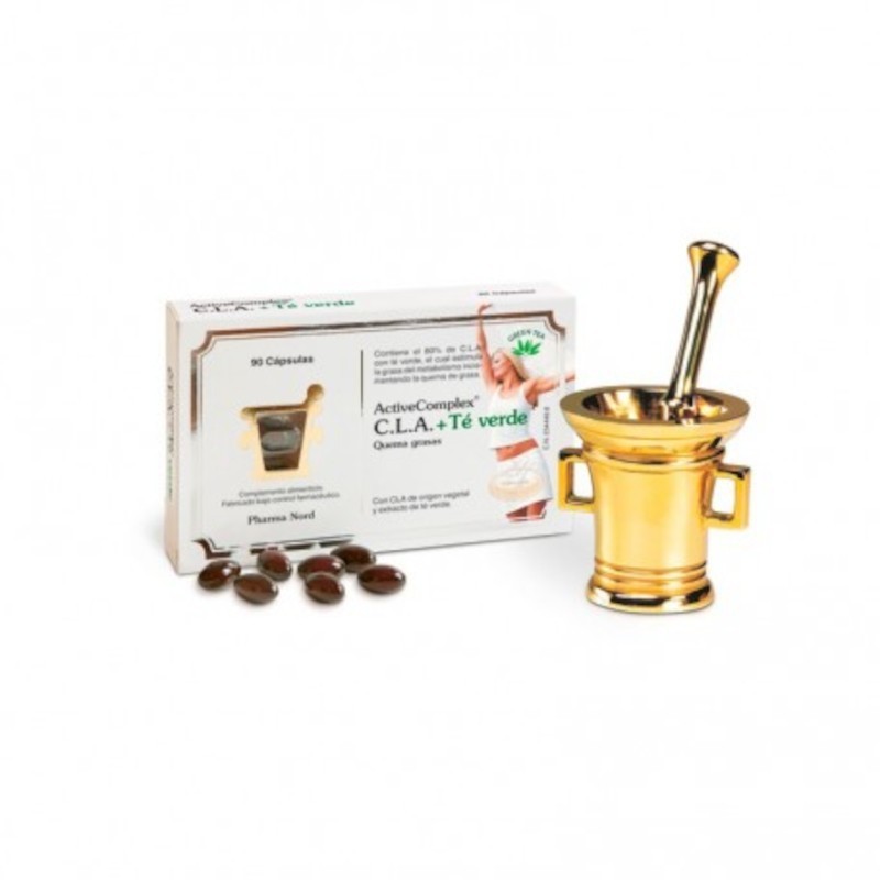 Pharmanord ActiveComplex CLA + Té Verde 90 Comprimidos Pharmanord ActiveComplex CLA + Té Verde 90 Comprimidos