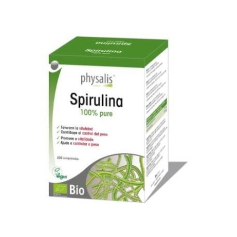 Physalis Spirulina 200 Organic Tablets Physalis Spirulina 200 Organic Tablets