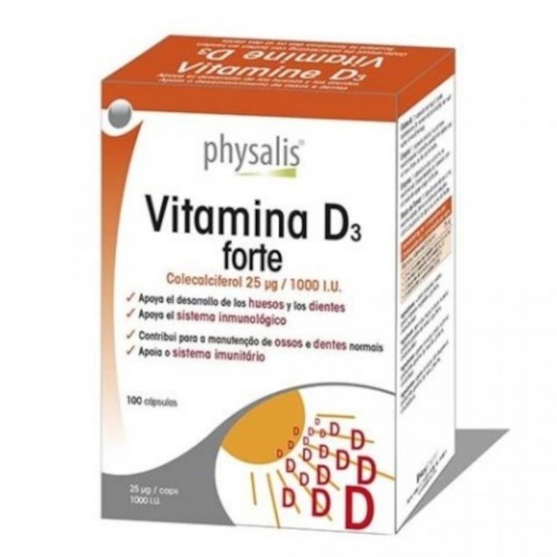 Physalis Vitamin D3 Forte 100 Kapseln Physalis Vitamin D3 Forte 100 Kapseln