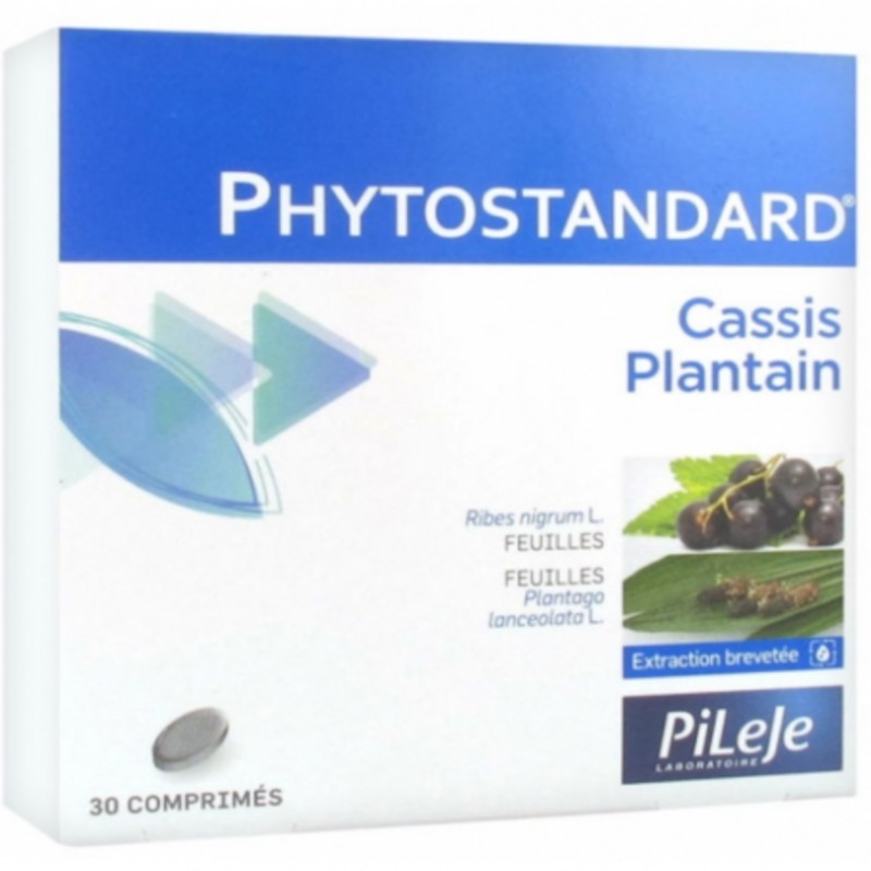 Pileje Phytostandar Black Currant and Banana 30 Tablets Pileje Phytostandar Black Currant and Banana 30 Tablets