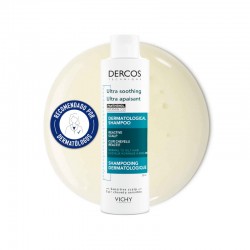 VICHY Dercos Shampoing Ultra Apaisant pour Cheveux Normaux à Gras 200 ml