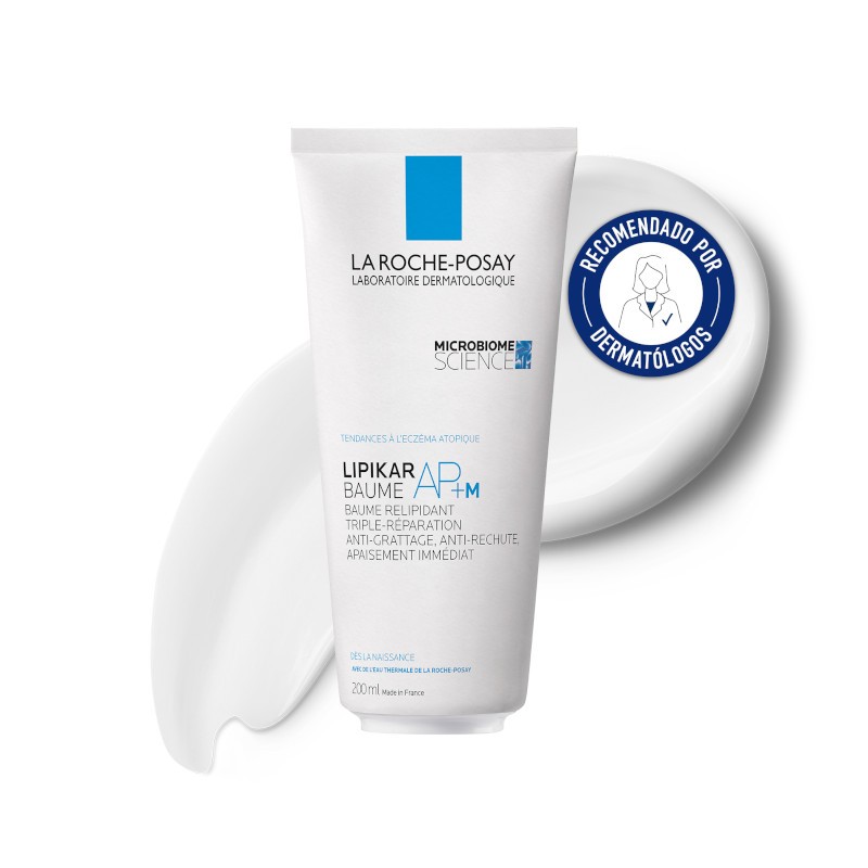 LIPIKAR Baume AP+M Bálsamo Reparador Tripla Ação 200ml - LA ROCHE POSAY