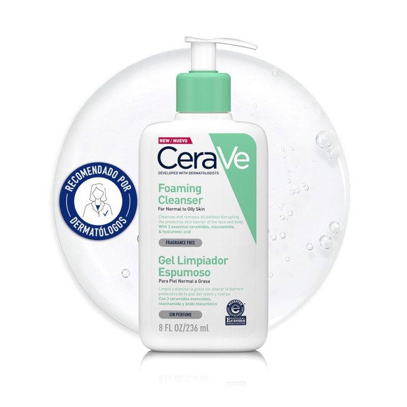 CERAVE Gel Limpiador Espumoso 236ml