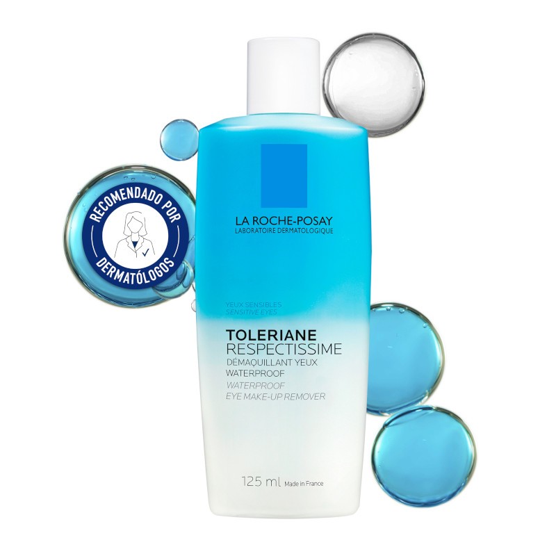 LA ROCHE POSAY Respectissime Démaquillant Yeux waterproof 125 ml LA ROCHE POSAY Respectissime Démaquillant Yeux waterproof 125 ml