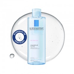 LA ROCHE POSAY Eau Micellaire Peau Ultra Réactive 400 ml