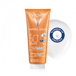 VICHY Capital Soleil Leite Infantil Pele Molhada FPS50+ 300ml