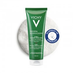 VICHY Normaderm 3 in 1 Peeling, Reinigung und Maske 125ml