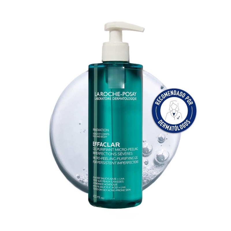 EFFACLAR Mikro-Peeling-Reinigungsgel für fettige Haut 400 ml - La Roche Posay EFFACLAR Mikro-Peeling-Reinigungsgel für fettige Haut 400 ml - La Roche Posay
