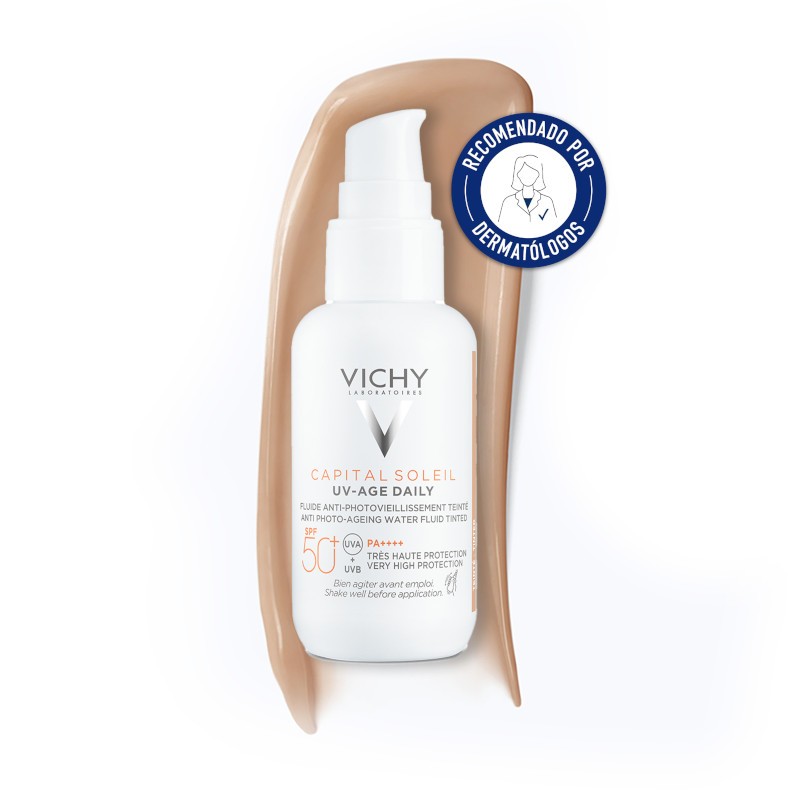 VICHY Capital Soleil UV-AGE Daily con Color SPF50+ Water Fluid 40ml