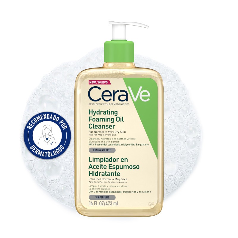 CERAVE Foaming Cleansing Oil 473 ml