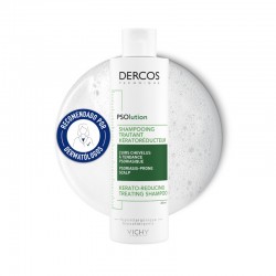 VICHY Dercos PSOlution Keratorreductor Duplo Shampoing Traitant 2x200 ml