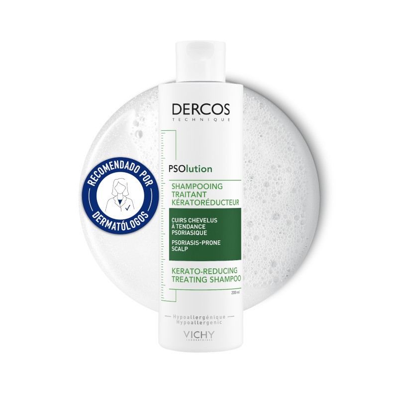 VICHY Dercos PSOlution Keratorreductor Treatment Shampoo 200ml