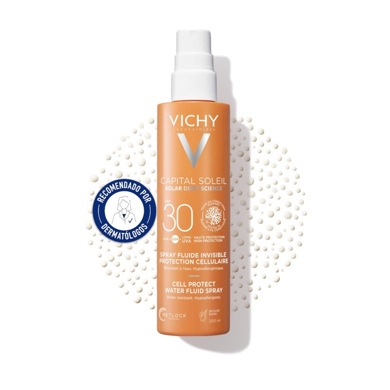 VICHY Capital Soleil Eau Fluide Spray SPF 30+ 200 ml VICHY Capital Soleil Eau Fluide Spray SPF 30+ 200 ml