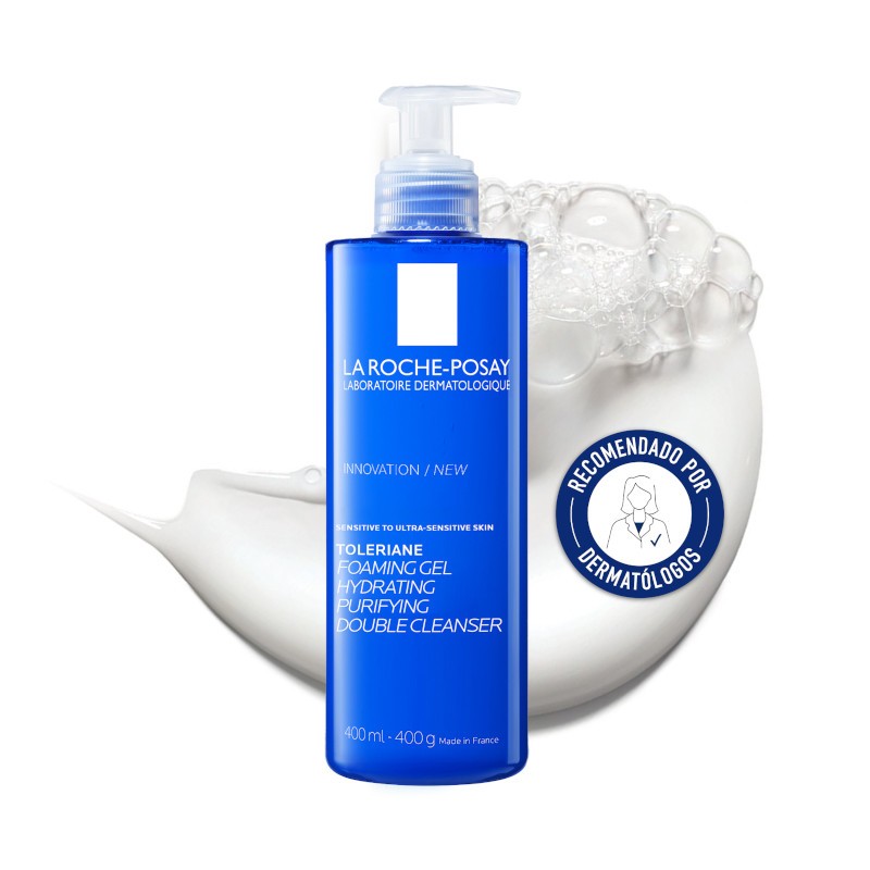 La Roche Posay Toleriane Doppeltes Reinigungsschaumgel 400ml La Roche Posay Toleriane Doppeltes Reinigungsschaumgel 400ml