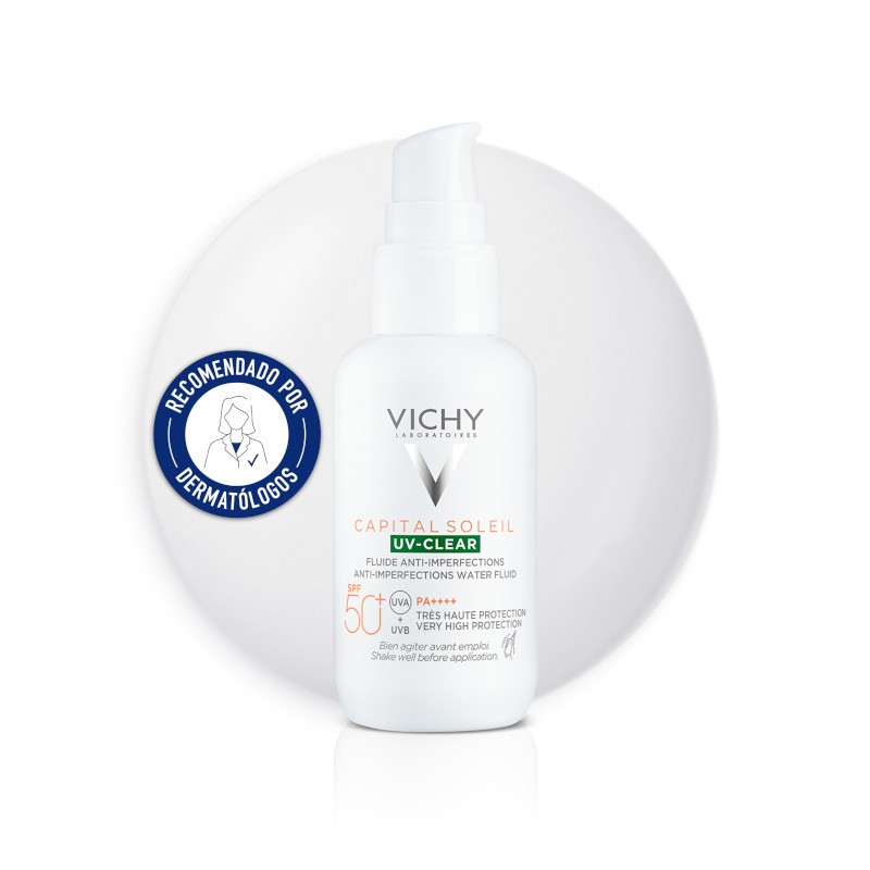 VICHY Capital Soleil UV Clear Anti-Makel-Fluid LSF50 (40ml) VICHY Capital Soleil UV Clear Anti-Makel-Fluid LSF50 (40ml)
