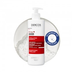 VICHY Dercos Anti-Hair Loss Shampoo 400ml + Refill Stimulating Shampoo 500ml