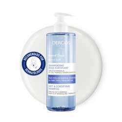 VICHY Dercos Shampoing Minéral Usage Fréquent DUPLO 2x400 ml