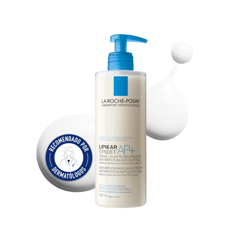 LIPIKAR Syndet AP+ Gel-Creme 400 ml – LA ROCHE POSAY LIPIKAR Syndet AP+ Gel-Creme 400 ml – LA ROCHE POSAY